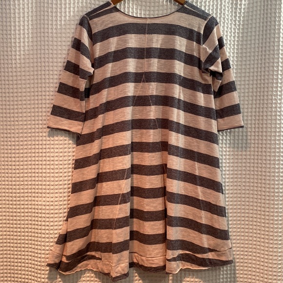 EUC WE THE FREE - Free People Striped Tunic Top 🌸 Loose Fit  🌷 Size XS / TP - Picture 5 of 10